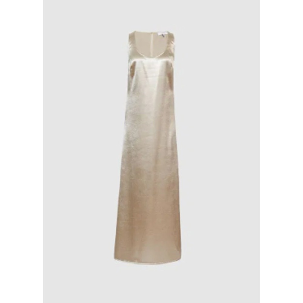REISS Lottie Metallic Maxi Dress Size 6 New with Tags - Picture 7 of 12